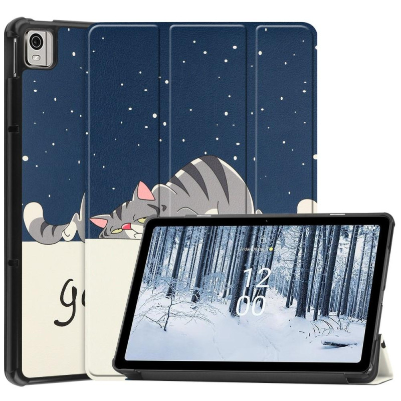 Slim Fit Covercover Til Nokia T21 - Katt