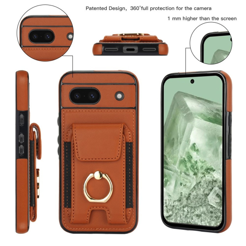 Google Pixel 8a Kickstand Case Puhelimen Suojakotelo Korttipaikoilla