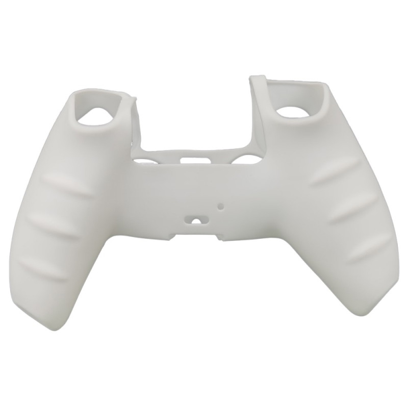 For Sony PlayStation 5 PS5 Silicone Case Anti - Slip Protection - White