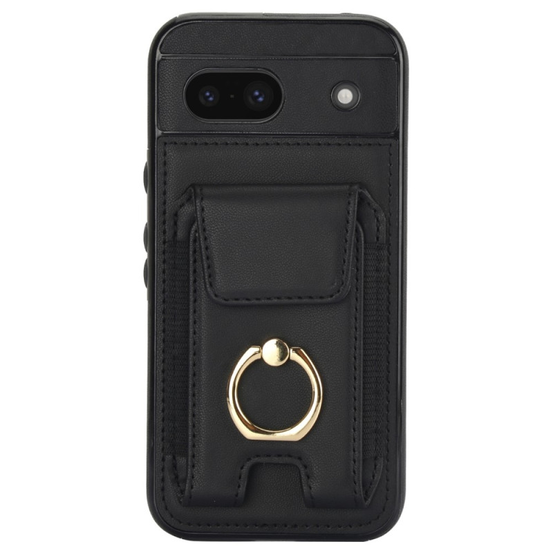 For Google Pixel 8a Kickstand Case Phone Cover with Card Slots