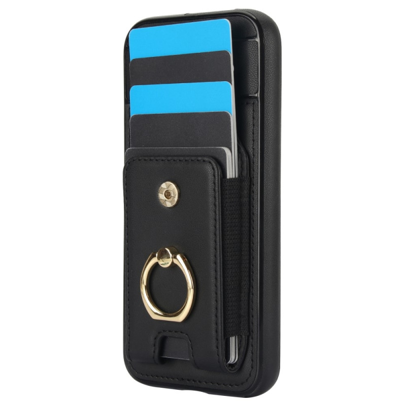 For Google Pixel 8a Kickstand Case Phone Cover with Card Slots