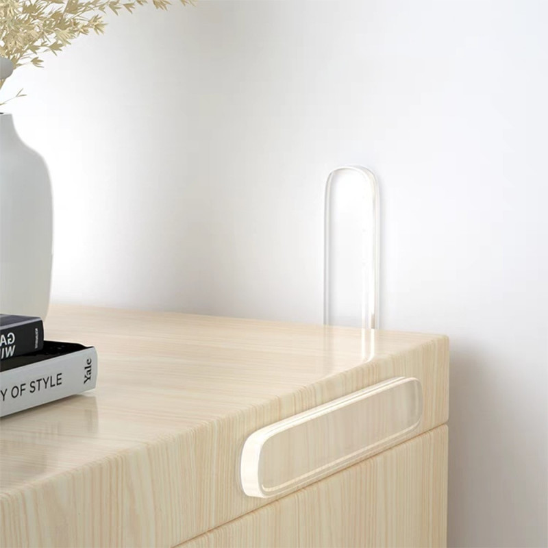 10 STK 63X10x2mm Anti - kollisjonsbeskyttelse Dørhåndtak Kjøleskap