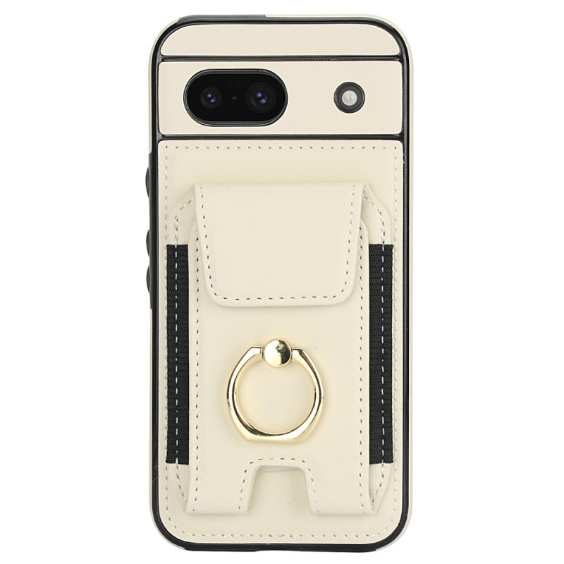 For Google Pixel 8a Kickstand Case Phone Cover with Card Slots