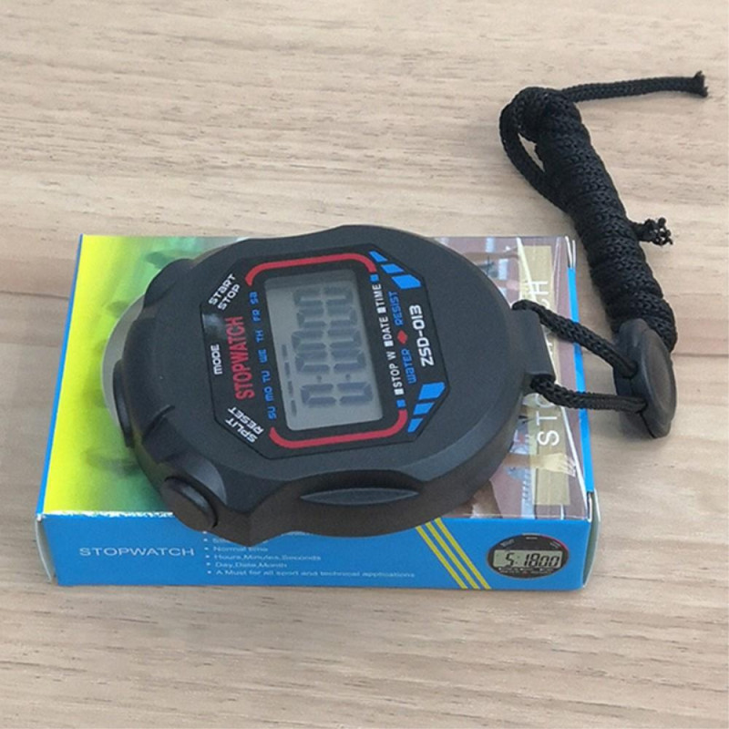Digital Stopwatch Timer Swimming Running Sports Counter