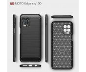 Motorola Moto G100 Karbon fiber texture Skal - Svart