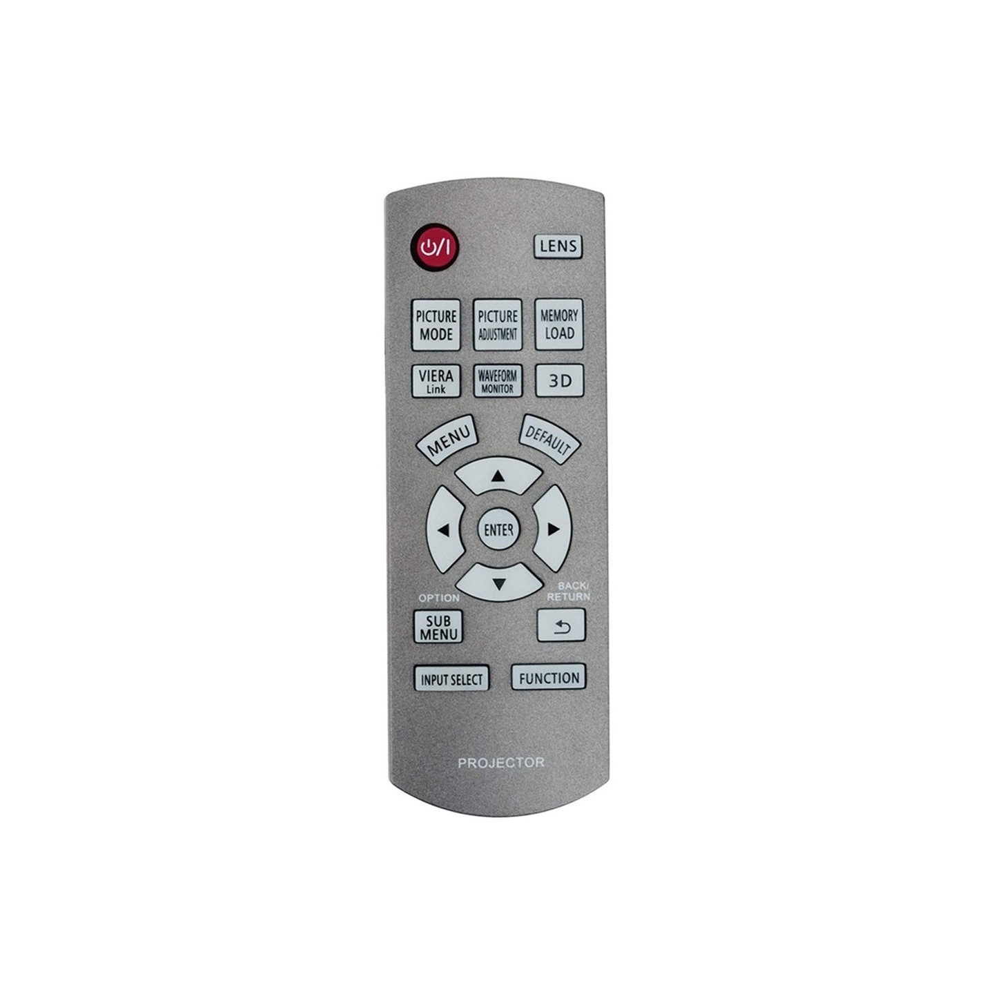 Replacement Remote Control N2QAYB000680 for Panasonic Projector