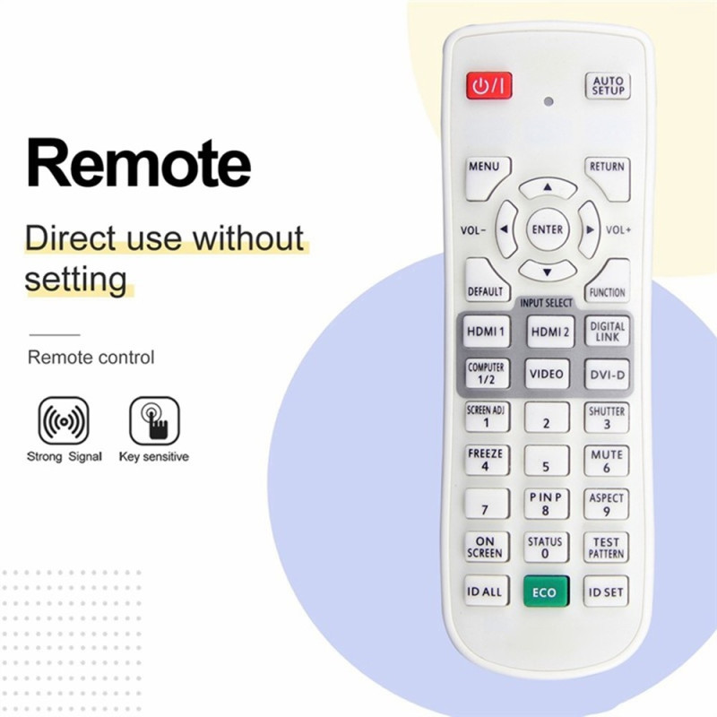 Replacement Remote Control N2QAYA000126 for Panasonic Projector