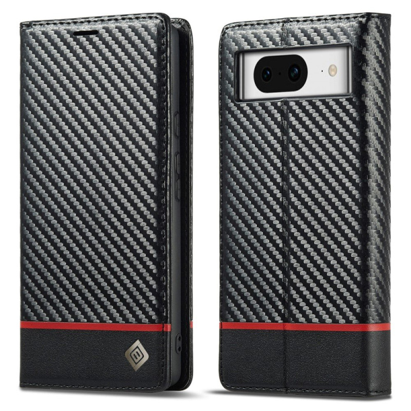 LC.IMEEKE Wallet Case for Pixel 8a - Black