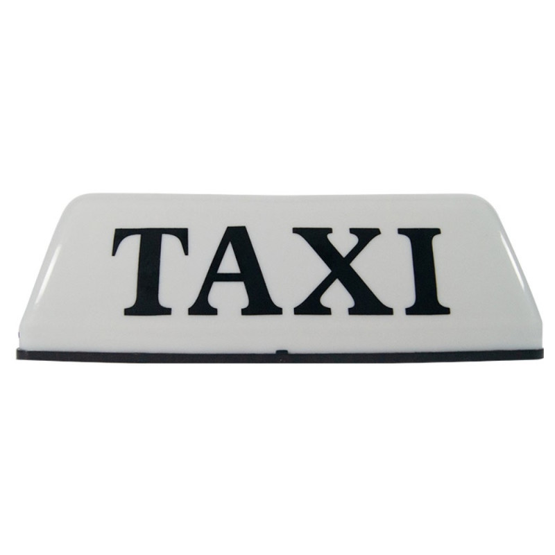 12V Universal Magnetic Taxi Sign Ceiling Light LED Bulb - White