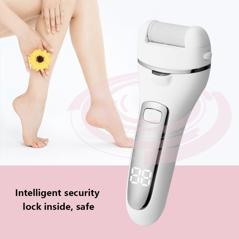 Elektrisk fotsliper Foot Callus Remover Pedikyrverktøy Fotpleie