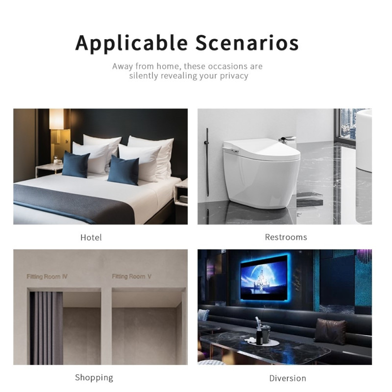 Intelligent infrarød usynlig kamera scanningsdetektor