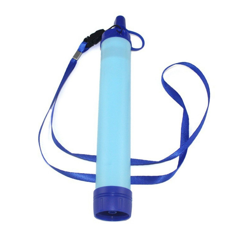 Water Purifier Straw Emergency Survival Hiking Water Filter