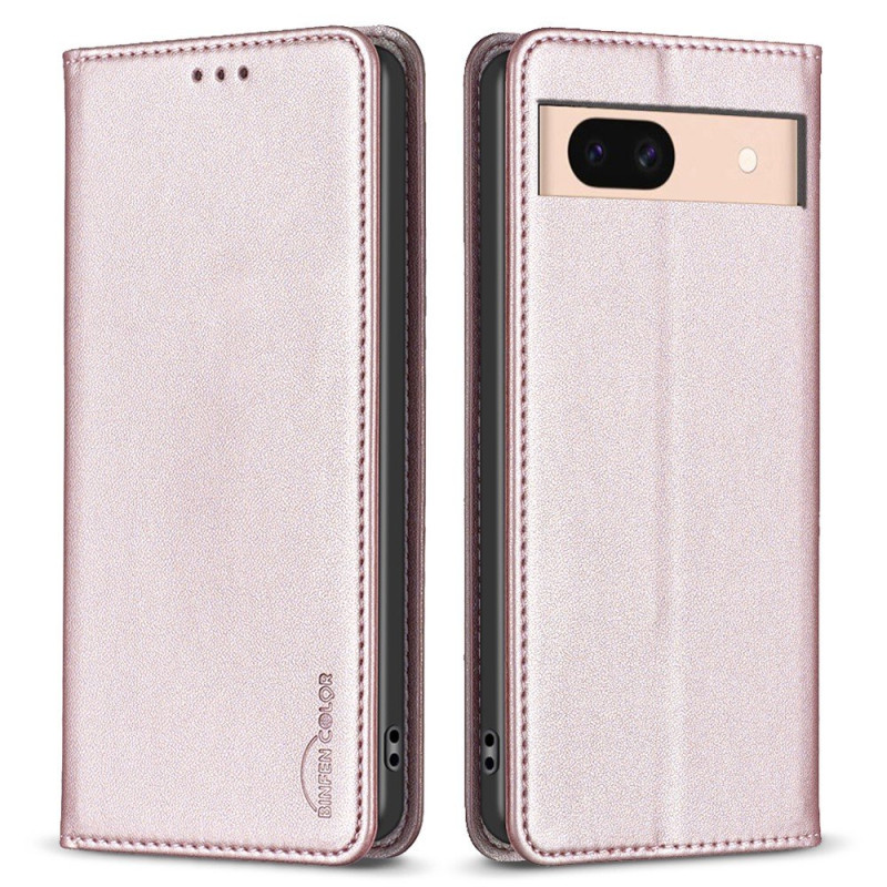 BINFEN COLOR Til Google Pixel 8a Etui PU Læder Telefoncover