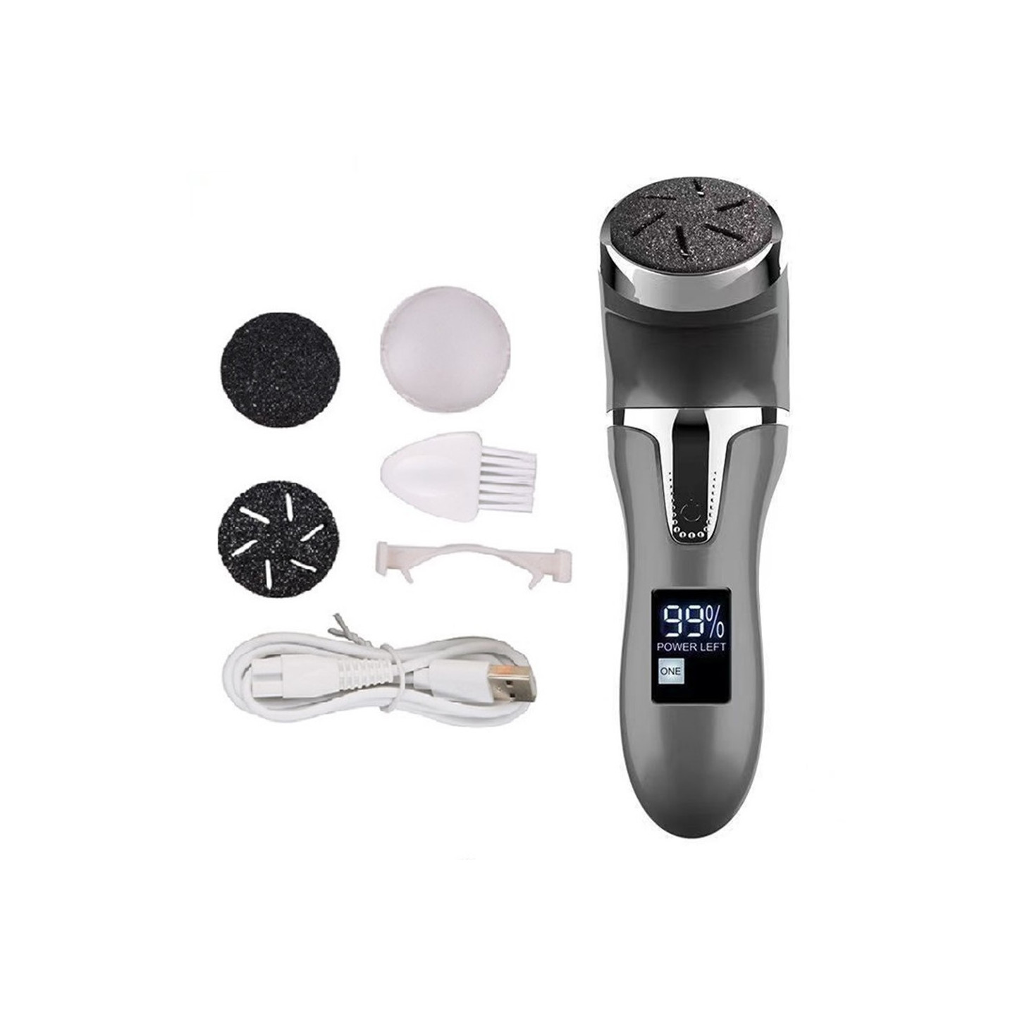 rechargeable electric foot calluses Vacuum foot file scraper