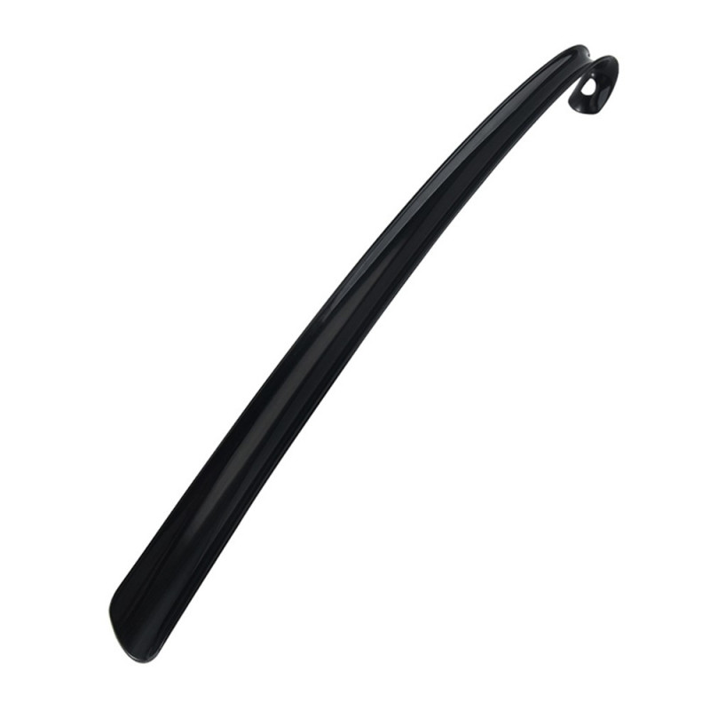 2 pcs Plastic Shoe Horn Long Handle - Black