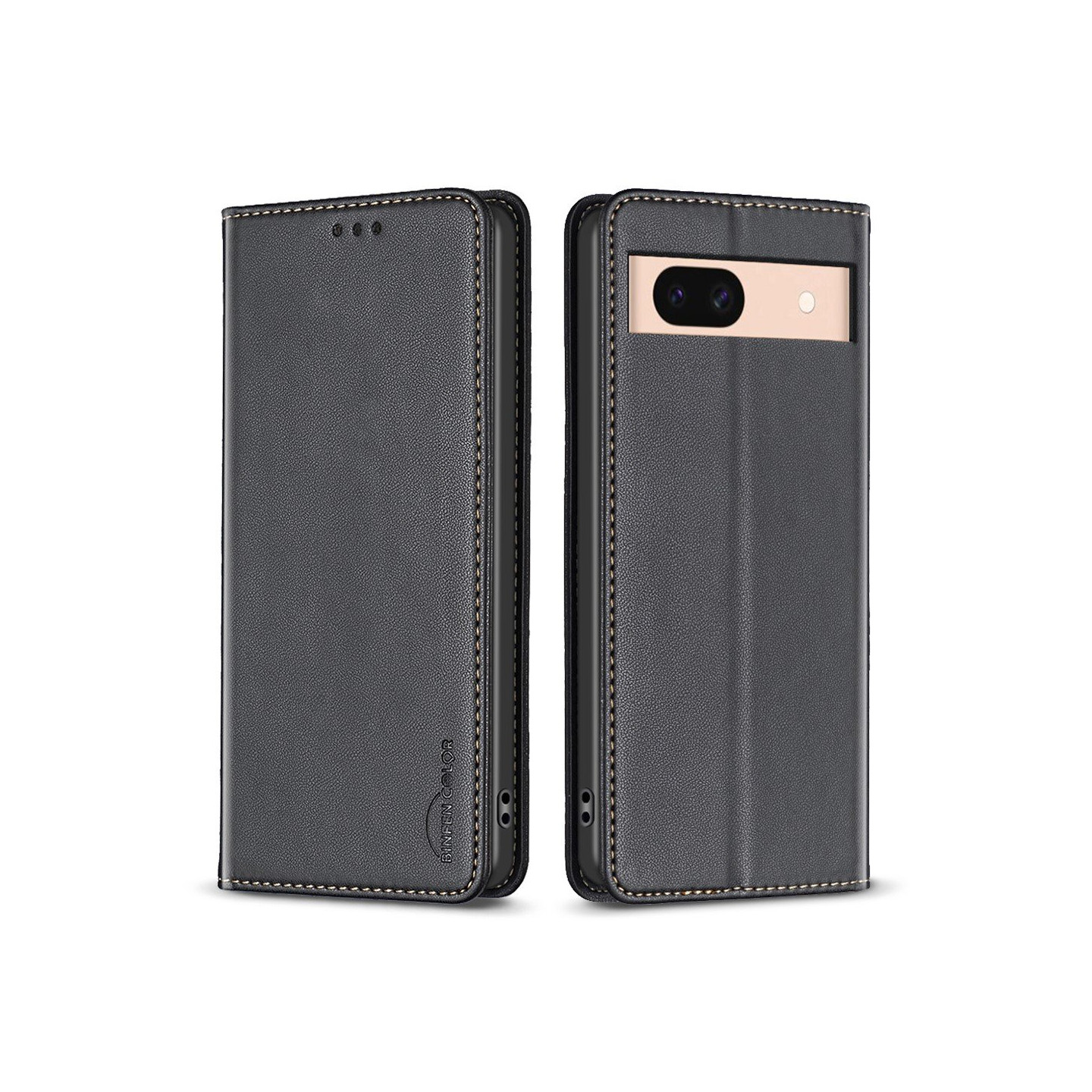 BINFEN COLOR Google Pixel 8a - kotelo PU - nahkainen puhelimen