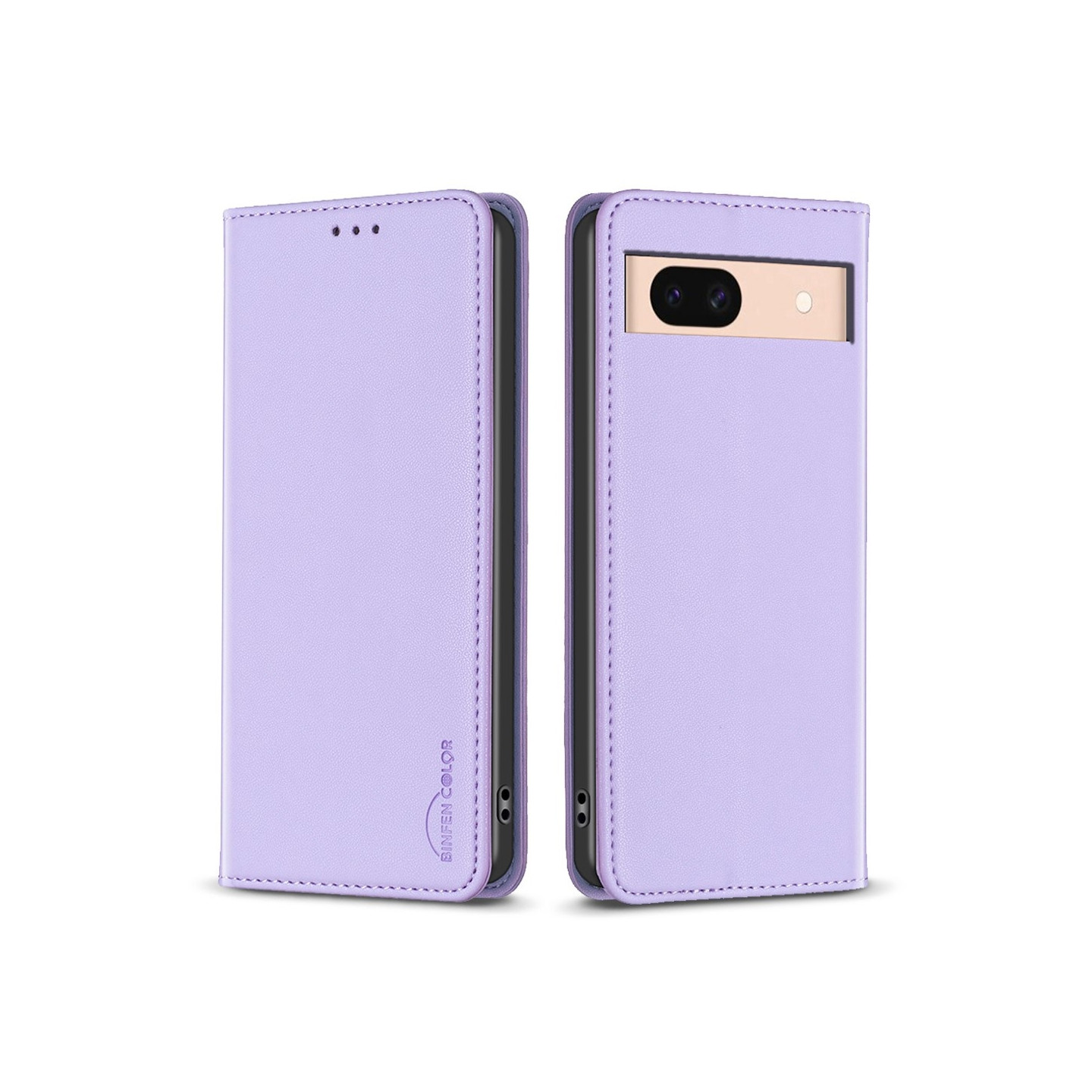 BINFEN COLOR Til Google Pixel 8a Veske Telefonveske - Lilla