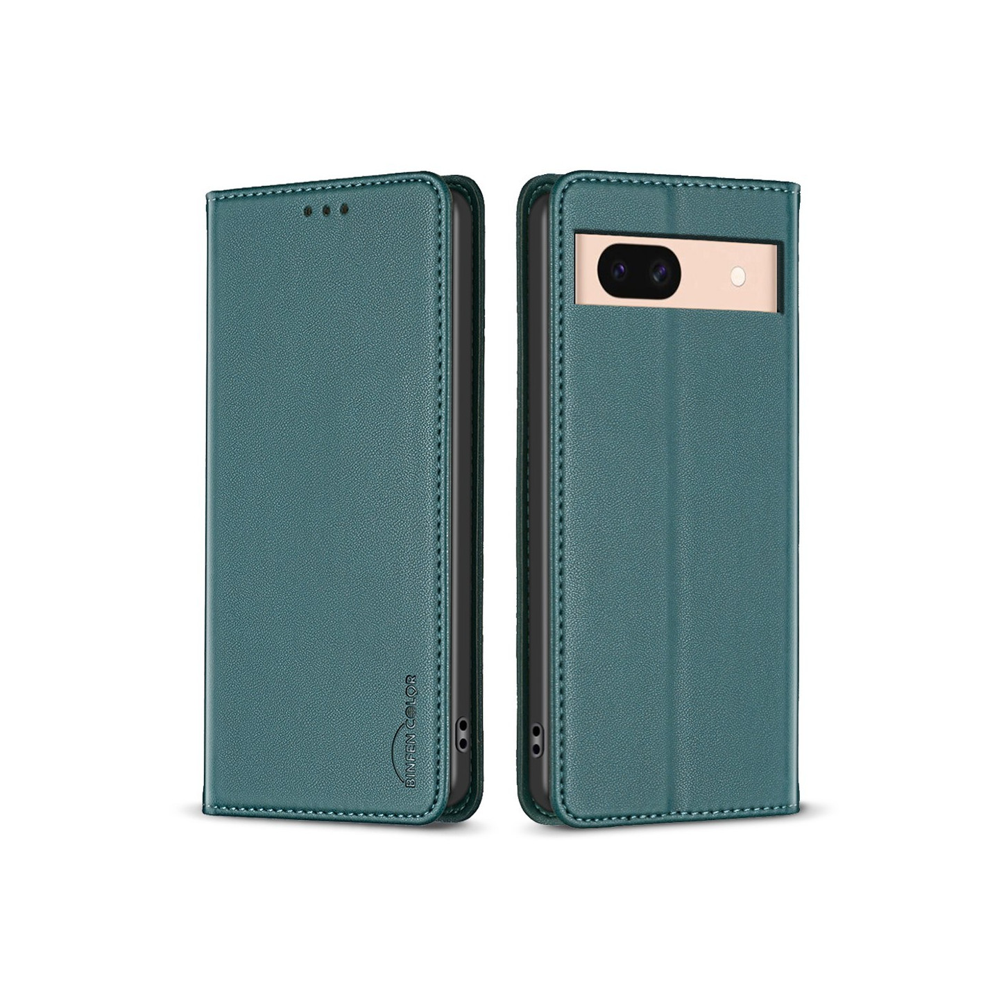 BINFEN COLOR Til Google Pixel 8a Etui PU Læder Telefoncover