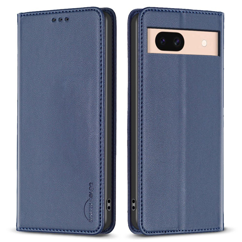 BINFEN COLOR Til Google Pixel 8a Veske Telefonveske - Mørkeblå