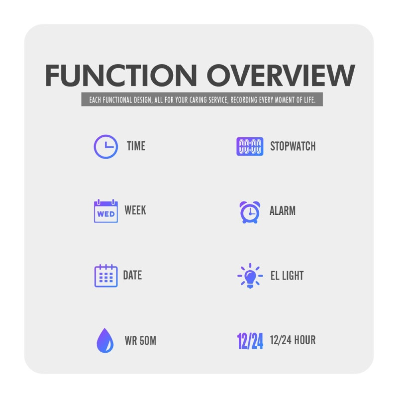 SKMEI 50m Waterproof Wristwatch Clock - Black / White Dial