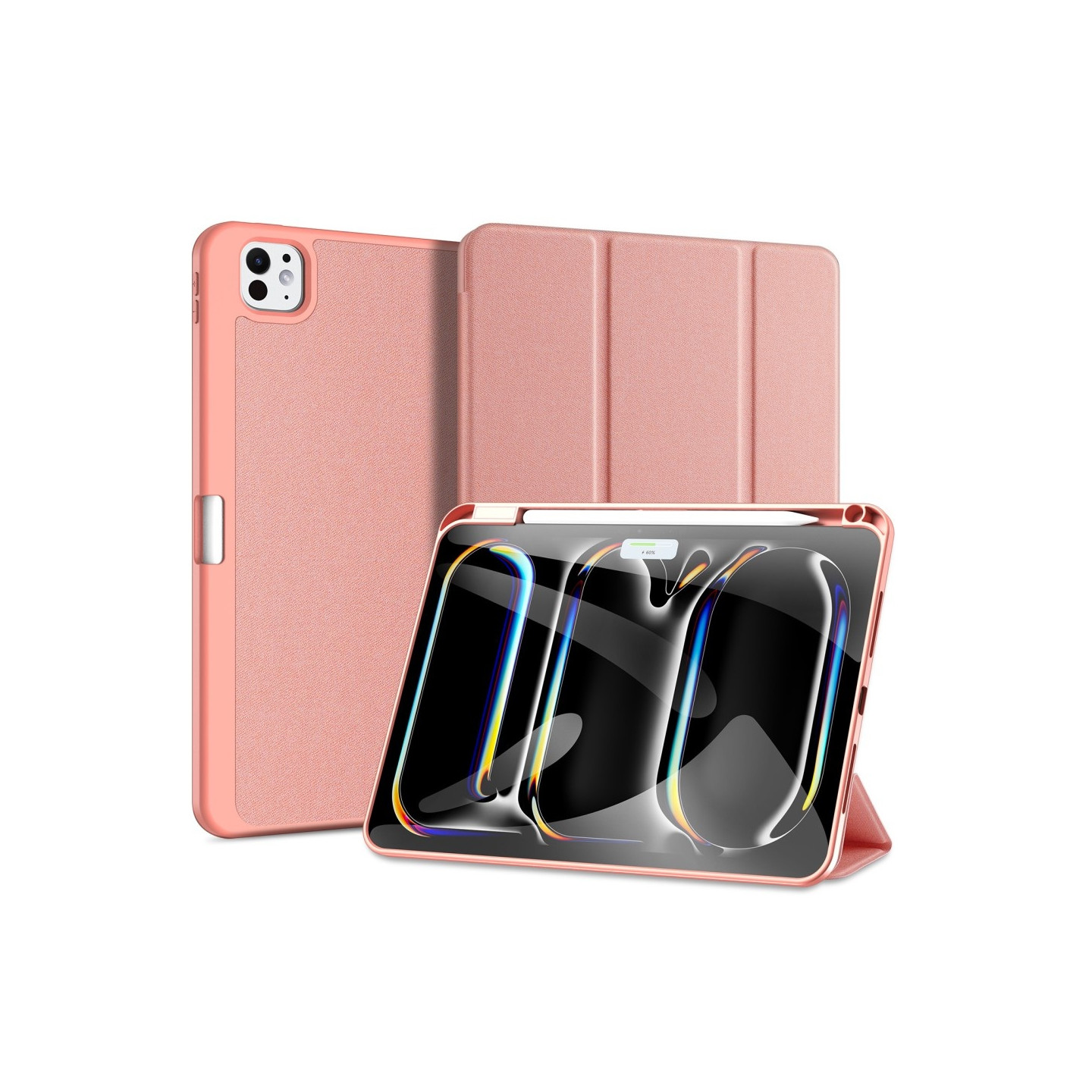 DUX DUCIS Domo iPad Pro 11 (2024) Trefoldet stativ - Pink