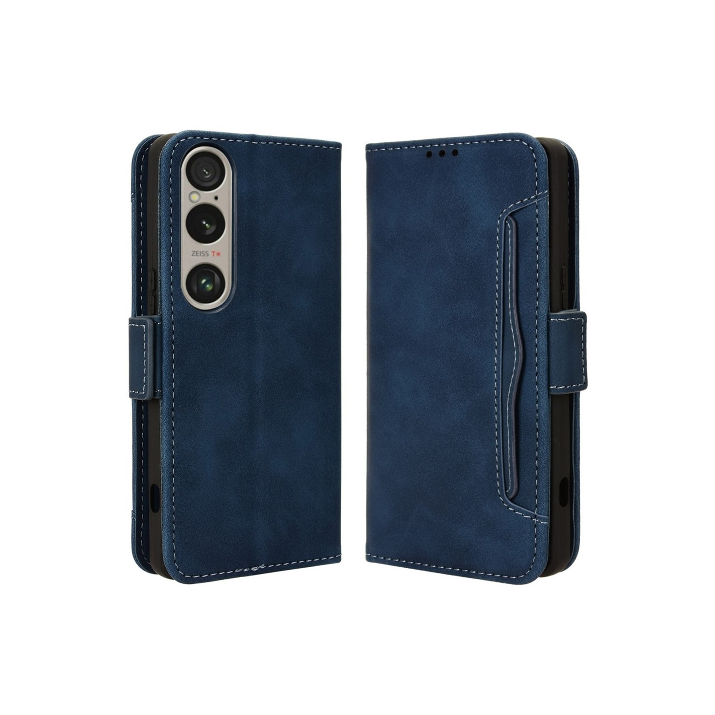 Xperia 1 Vi Lommebok - deksel - Blå