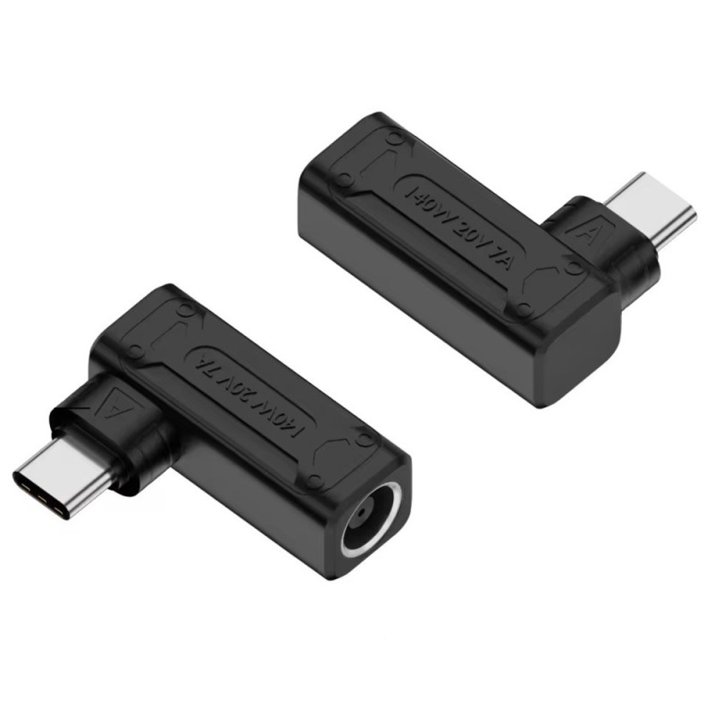 DC 7,9x0,9 hunn til USB - C mannlig 140W omformeradapter
