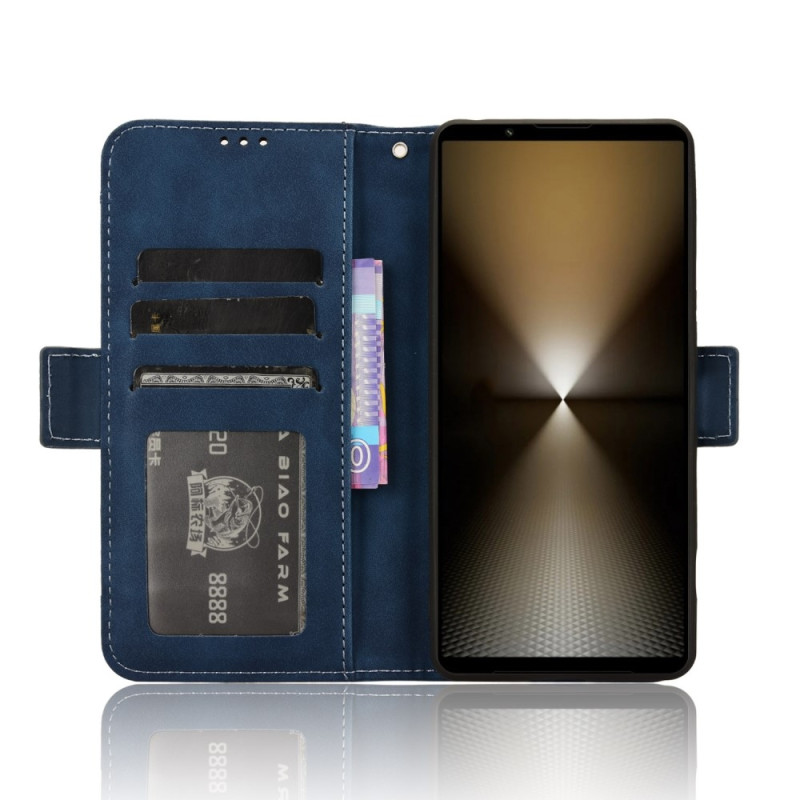 Wallet Stand Flip - telefonetui til Xperia 1 VI - Blå