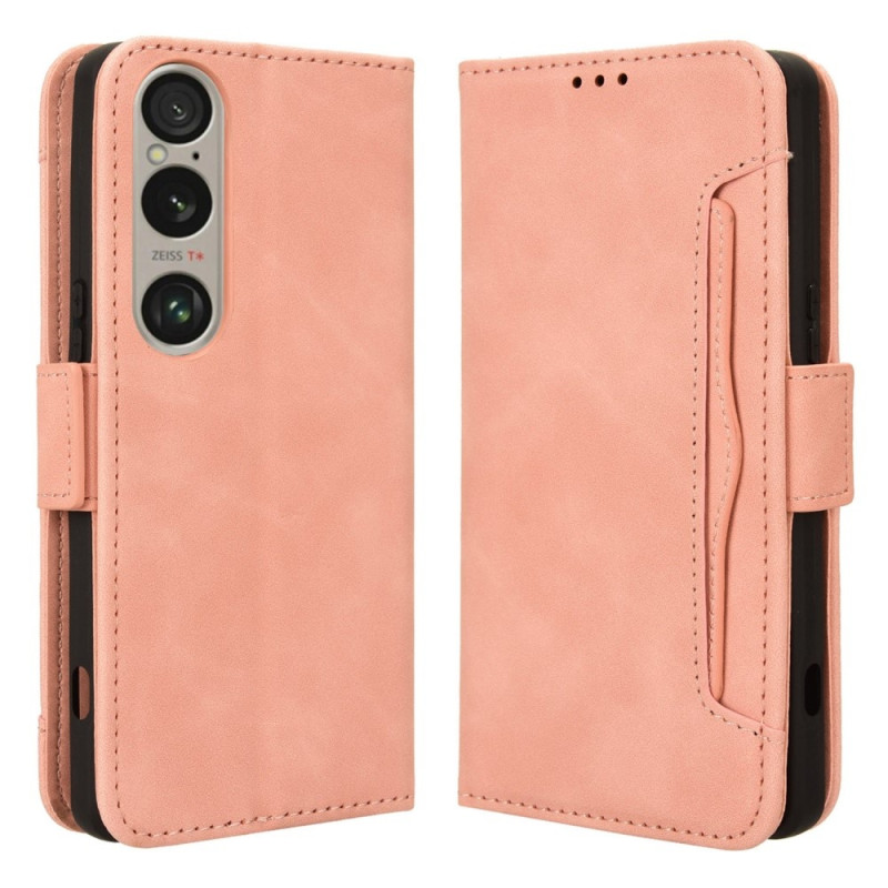 Wallet Stand Flip Phone Case for Sony Xperia 1 VI - Pink
