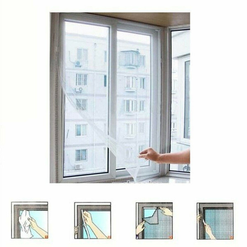 Window mosquito net Balcony Invisible net 150*130cm