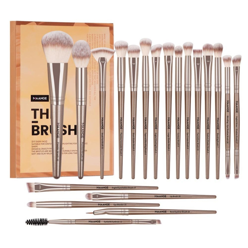 20 kuituinen luomivärisivellin Basic Blusher Eyebrow Makeup Meikki