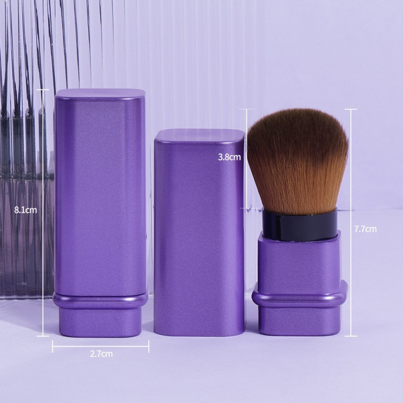 Square Retractable Blush Brush Makeup Tool