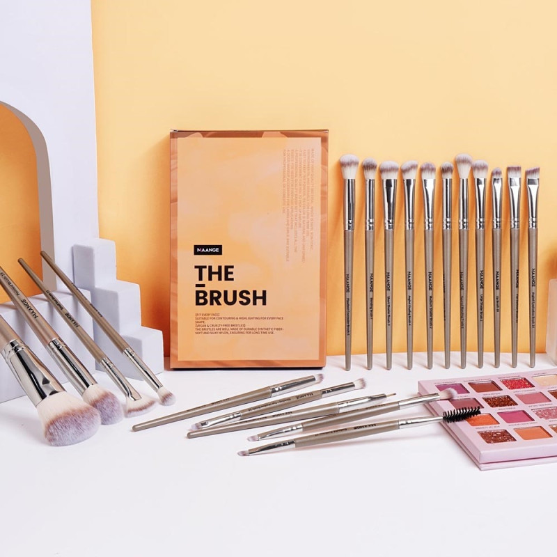 20 fiber eyeshadow brush Basic Blusher Eyebrow Makeup Makeup