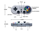 Kompatibel med Nintendo Switch Pro Wireless Gamepad Handkontroll