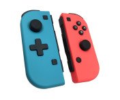 För Nintendo Switch Gamepad Handkontroll Joycon Blå + Röd