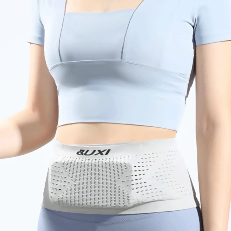 Elastic Running Belt Waist Bag Fanny Pack - Black / M