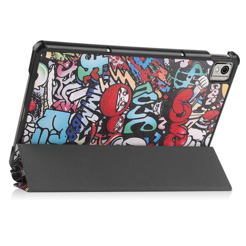 Slim Fit Dekseldeksel Til Nokia T21 - Graffiti