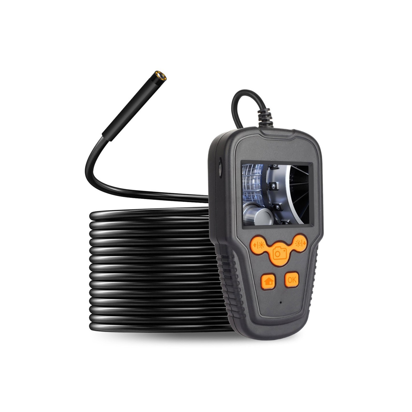 10m 5.5mm lens industrial endoscope pipe inspection borescope