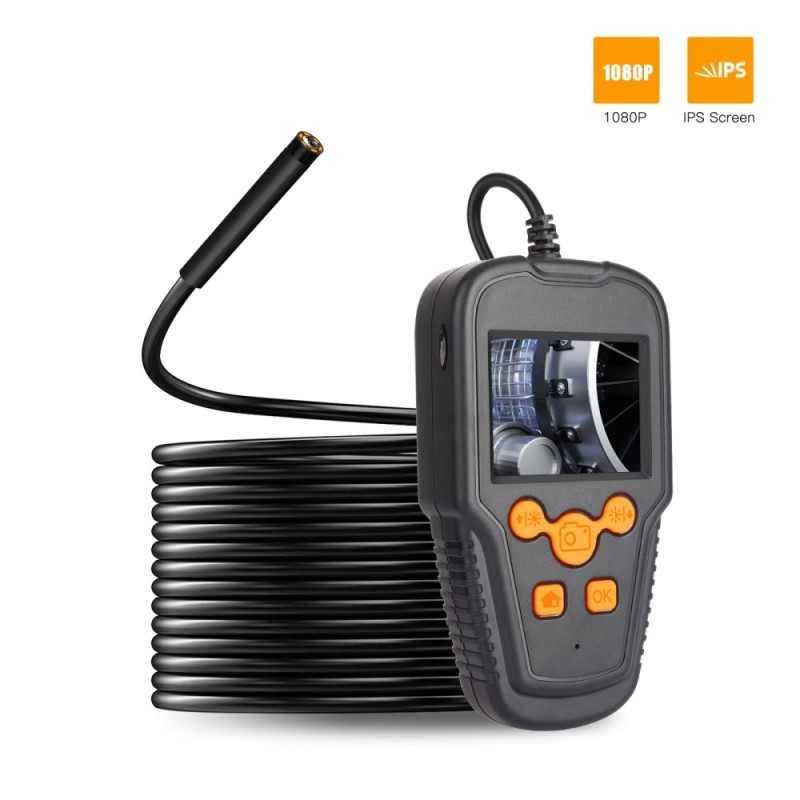 10m 5.5mm lens industrial endoscope pipe inspection borescope