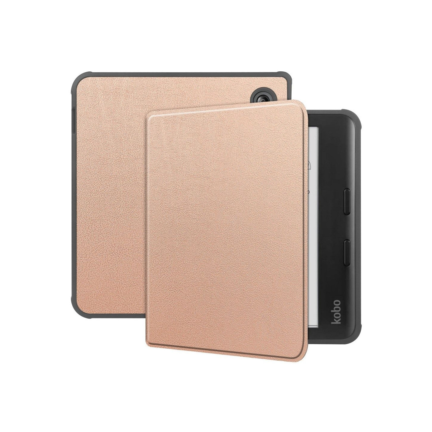 For Kobo Libra Colour Etui PU Læder + TPU E - Reader Cover