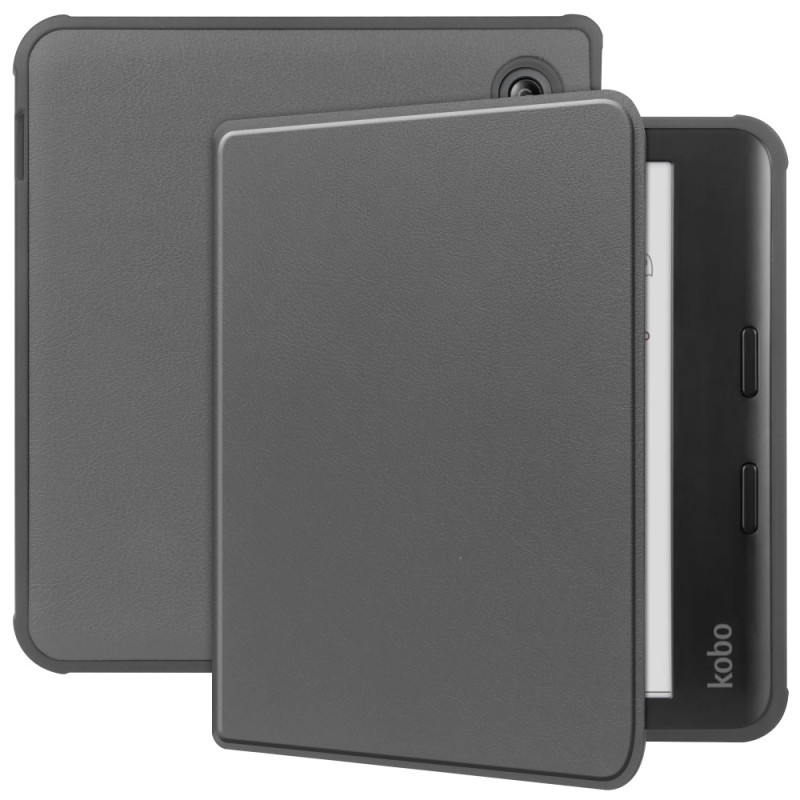 For Kobo Libra Colour Etui PU Læder + TPU E - Reader Cover