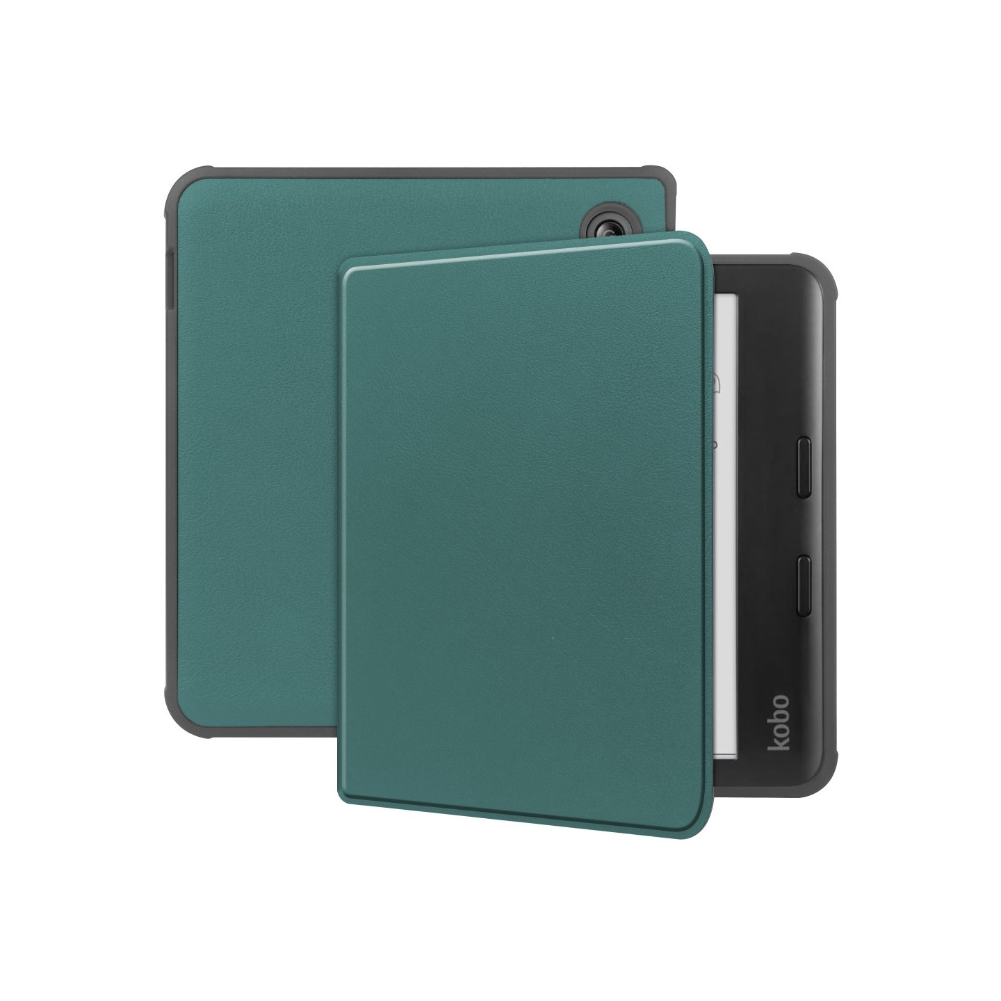 For Kobo Libra Colour Etui PU Læder + TPU E - Reader Cover