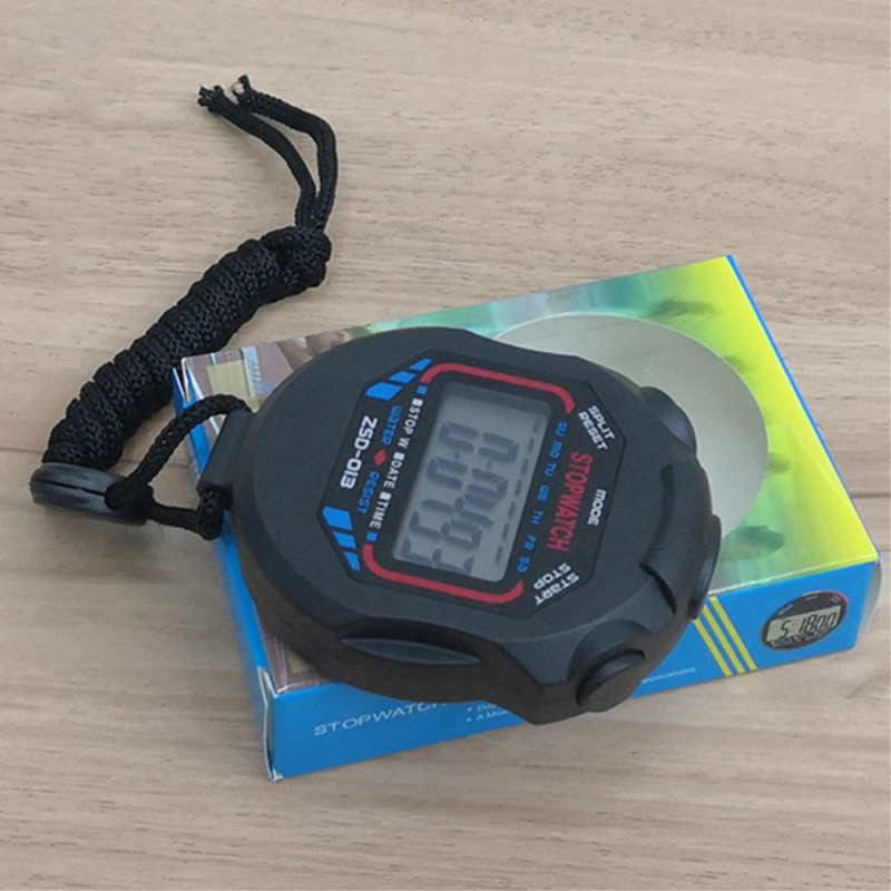 Timer Stoppeklokke LCD - skjerm Svømmeløping Sport Digital Timer