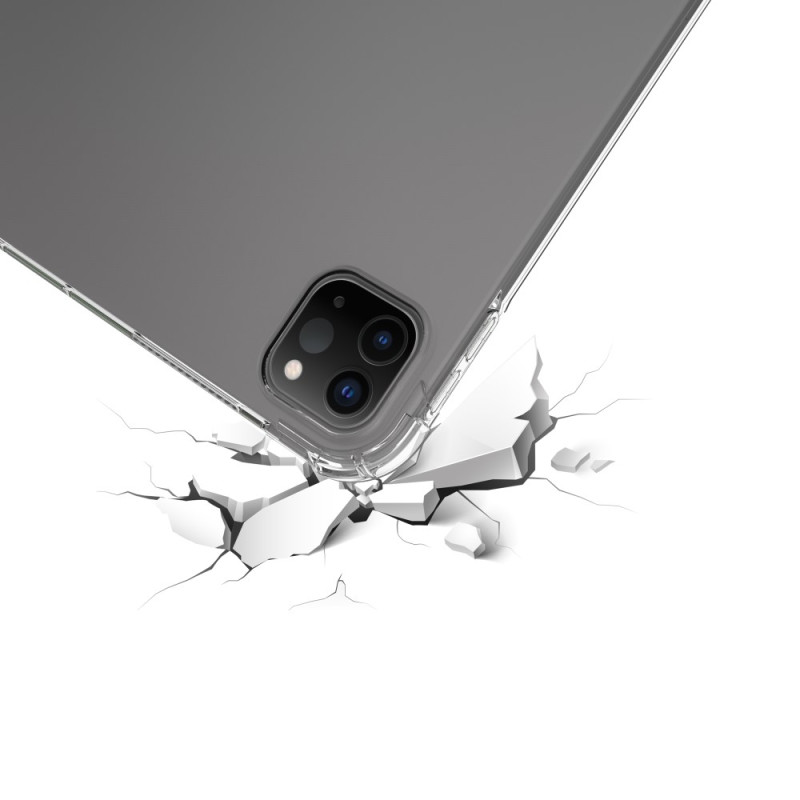 Til iPad Pro 13 (2024) Tablet Etui Fire Drop Beskyttelse TPU Bagside Cover