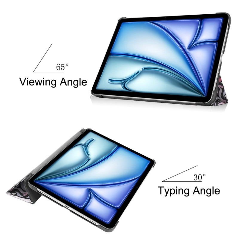 Til iPad Air 11 (2024) Trippeldeksel med smal passform - Graffiti