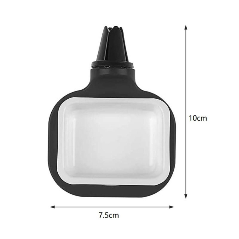 Dip Dip Sauce HolderValve Avtakbar beholder for dypping av sauser Svart