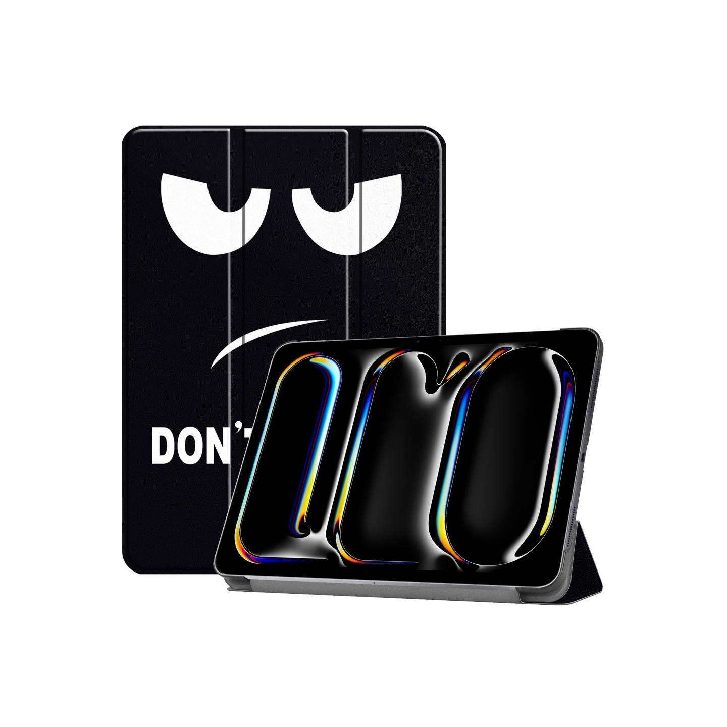 iPad Pro 11 (2024) Kotelo Auto Herää / Nuku Kolminkertainen Taittojalusta Tabletin Suoja - Don't
