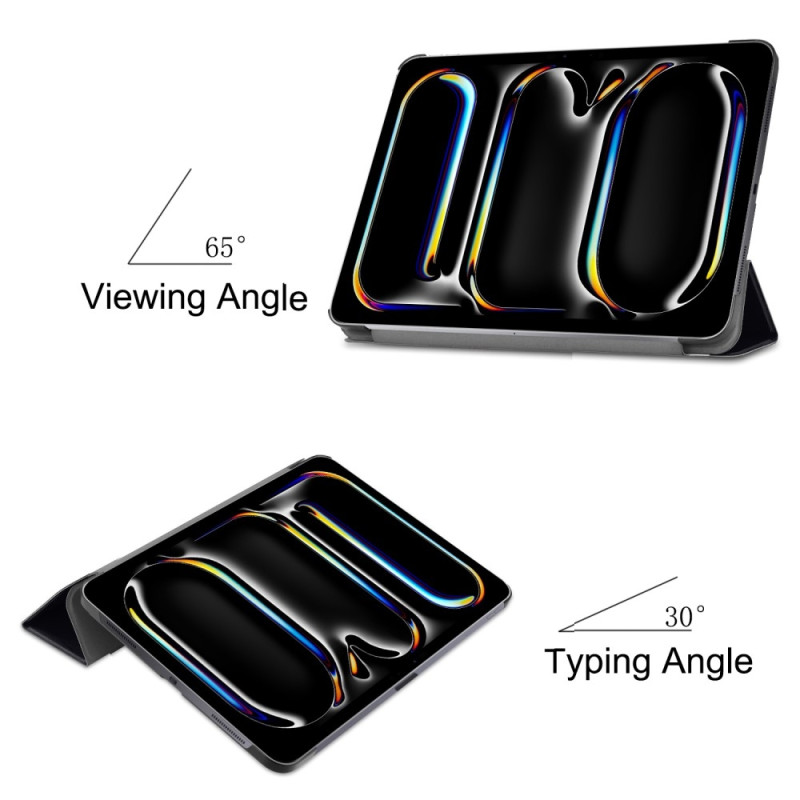 iPad Pro 11 (2024) Kotelo Auto Herää / Nuku Kolminkertainen Taittojalusta Tabletin Suoja - Don't