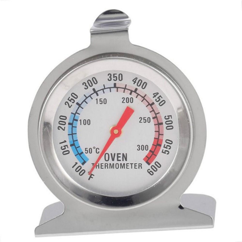 Stainless Steel Oven Cooker Thermometer Grill Temperature Gauge Kitchen Tool