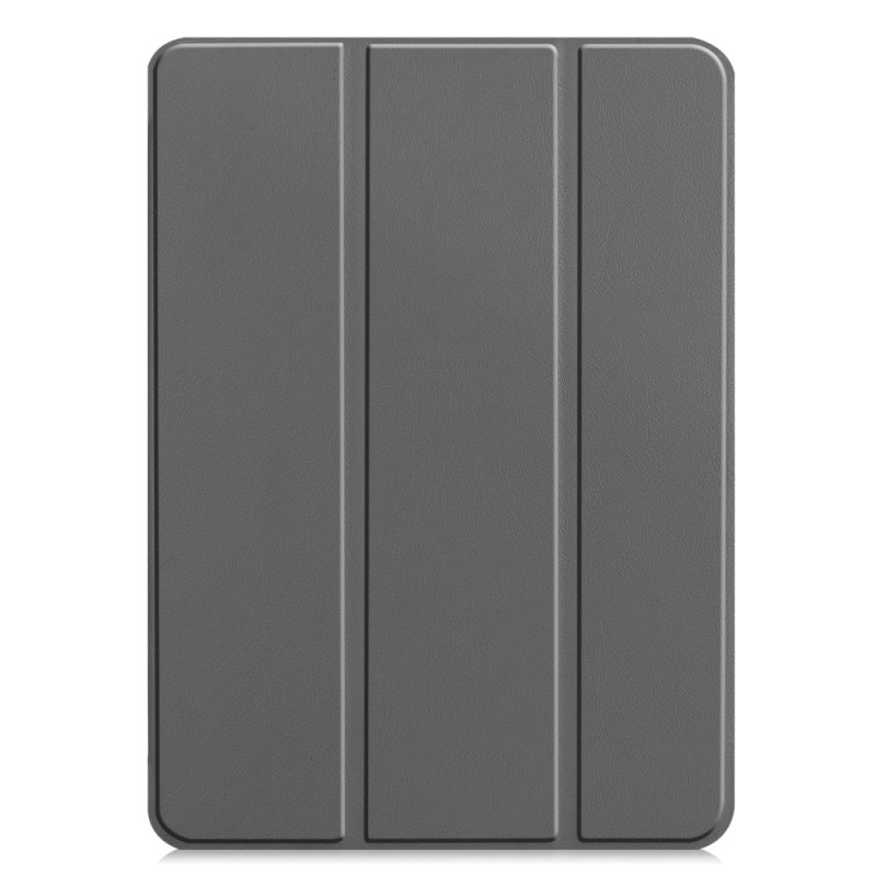 Til iPad Pro 11 (2024) Etui Tre - fold Stativ Tablet Cover - Grå